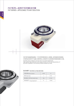 fkt系列faston法斯顿减速机选型样本