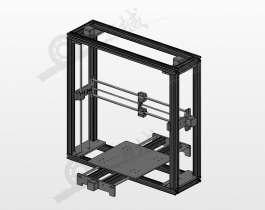 高型3d打印机模型图