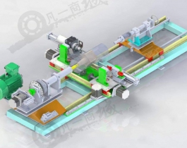 4轴cnc木头车床3d图