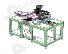 led pnp自动焊接设备模型图