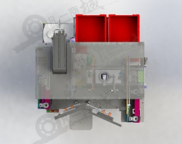 带摄像机检查激光打标机3d模型