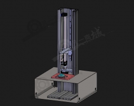 拉力测试机3d图