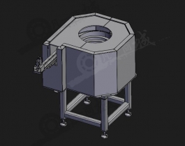 振动盘喂料机三维模型