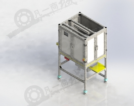 塑料标签修剪雕刻机3d模型