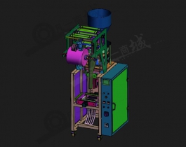 自动打包封袋机三维模型