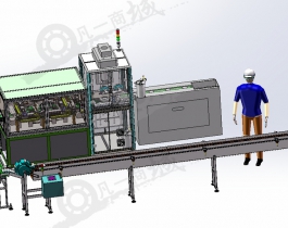 糖果加工包装线三维模型