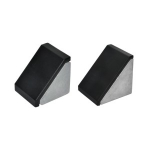 压铸角座 含盖板 国标30系列 工业铝型材配件